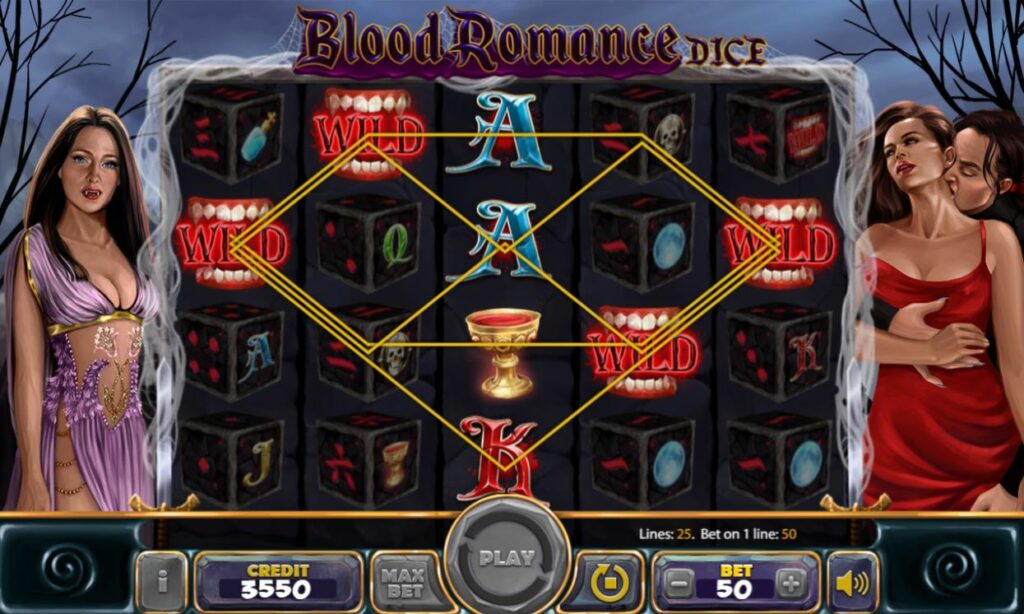 Supergame and Mancala Gaming present Blood Romance Dice - Blood Romance Dice - wilds