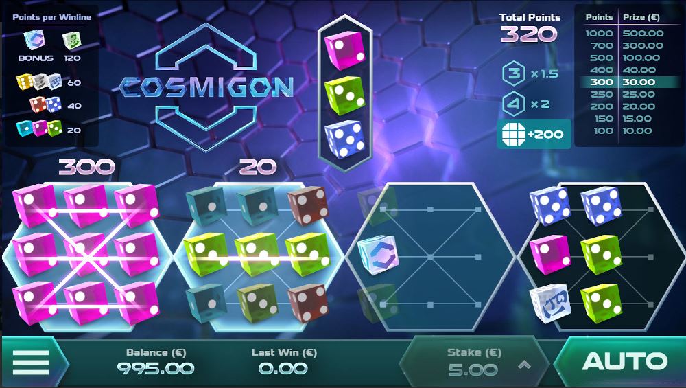 Blitz and Air Dice present Cosmigon