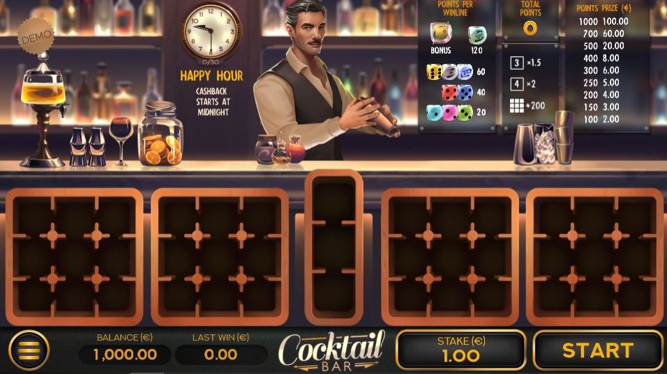 Blitz and Air Dice present Cocktail Bar