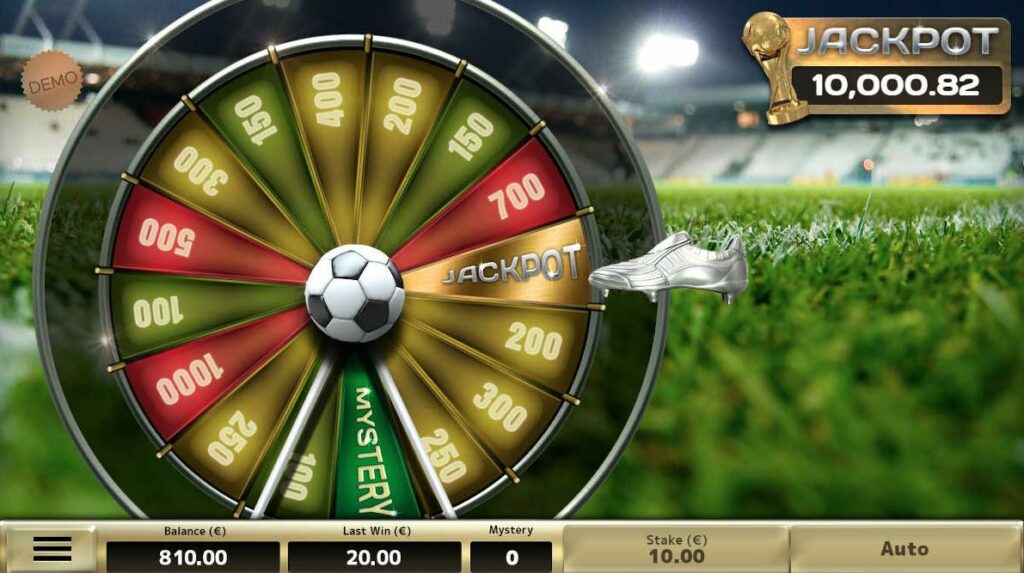 soccer wheel jackpot