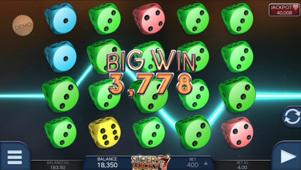 Flash Freeze Big Win - Air Dice