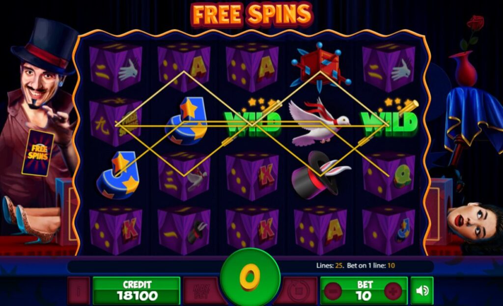 Supergame and Mancala Gaming present Spins & Magic Dice - Spins&Magic Dice - Wilds