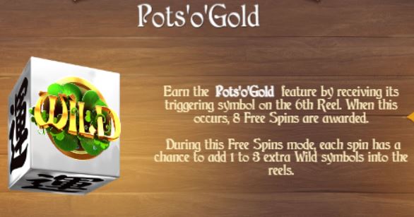 Betsoft et Blitz présentent Charms & Clovers Pots'O'Gold