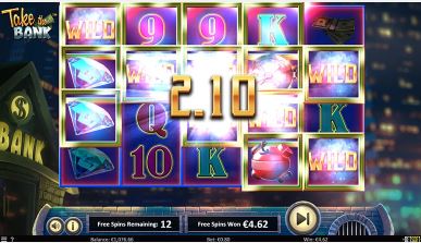 Betsoft et Blitz présentent Take the Bank - Free Spins