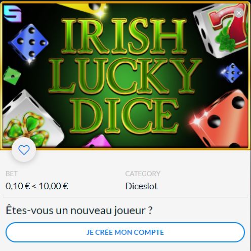 Spinomenal et Blitz présentent Irish Lucky Dice