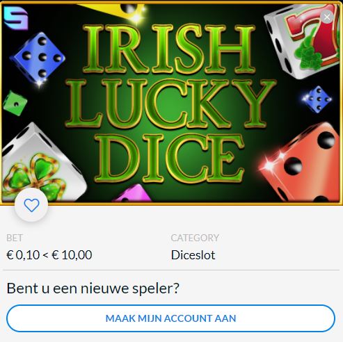 Irish Lucky Dice